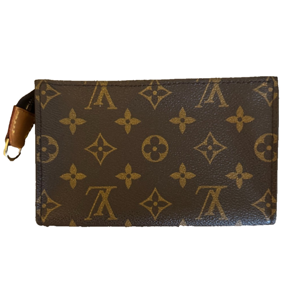 A07. Louis Vuitton Monogram Canvas PM Pochette COA Box & Dusty!s
